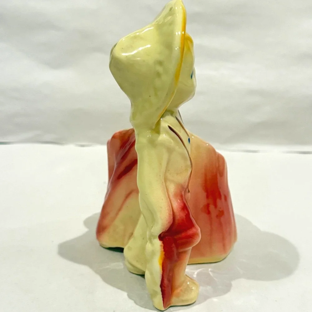 Shawnee Pottery 532 Little Fisher Boy Stump Planter‎ Figural USA 1950s